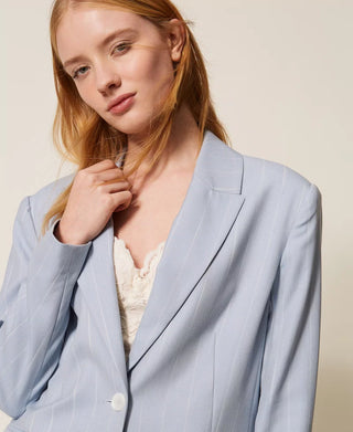 TWINSET ACTITUDE Giacca blazer gessata