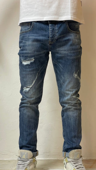 Zu Elements Jeans con rotture slim fit
