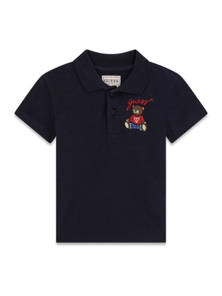 GUESS Polo con logo orsetto