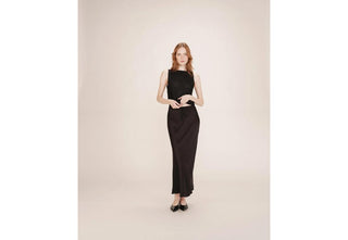 Grace & Mila TALMAS GONNA Gonna lunga in raso Talmas