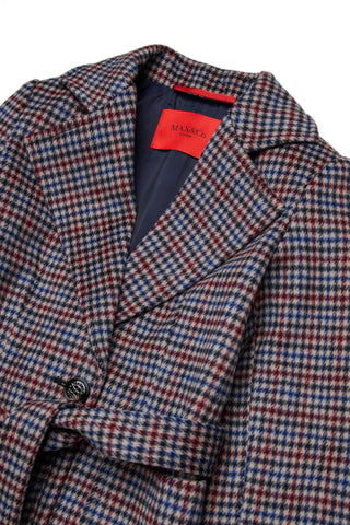 MAX&Co. Cappotto in panno di lana check