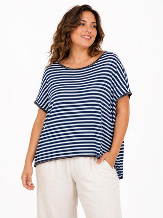 SUSY STAR T-shirt con righe