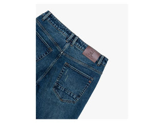 GIANNI LUPO Jeans MIKE carrot cropped fit con graffi