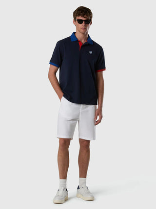 NORTH SAILS Polo con dettagli a contrasto