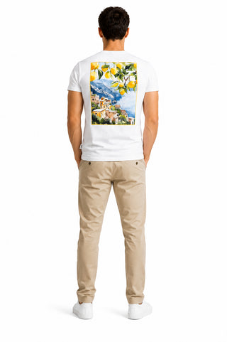 BERNA T-SHIRT STAMPA POSITANO COAST