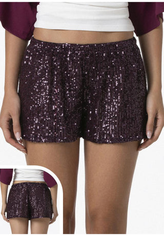 F**K FUORIACQUA Shorts pailettes