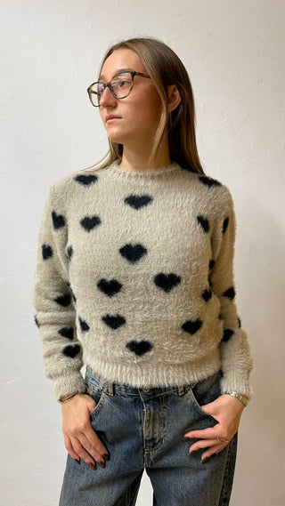 AKE' F767YBF24730 MAGLIA Maglia girocollo mohair