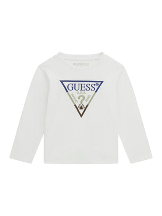 GUESS Maglia a maniche lunghe con logo