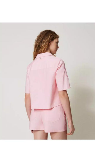 TWINSET ACTITUDE Camicia in popeline