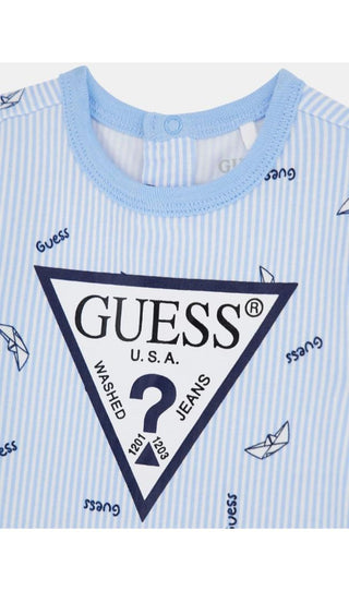 GUESS P5GG00K6YW1 COMPLETI Tutina stampa all over