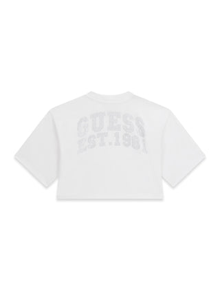 GUESS T-SHIRT T-Shirt logo strass