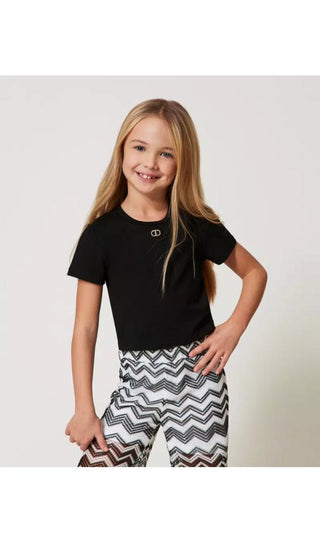 TWINSET GIRL T-shirt con Oval