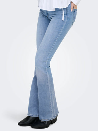Only ONLBLUSH Vita media Flared Fit Jeans