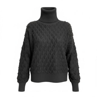 TWINSET ACTITUDE 252AP3200 MAGLIA Maglia a lupetto con frange