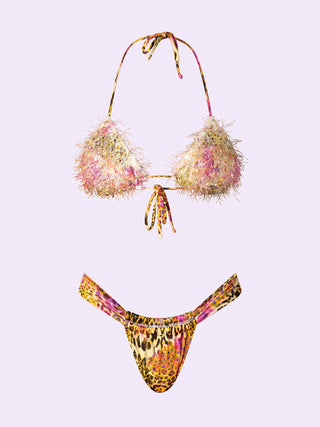 F**K Bikini Crazy Triangolo con Slip Brasiliano Fisso