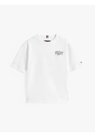 Tommy Hilfiger T-shirt Varsity con grafica sul retro
