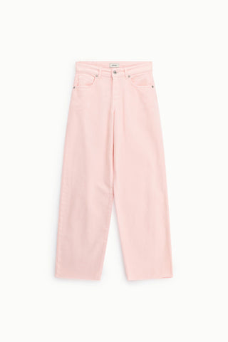 DIXIE Jeans gamba ampia cinque tasche vita alta