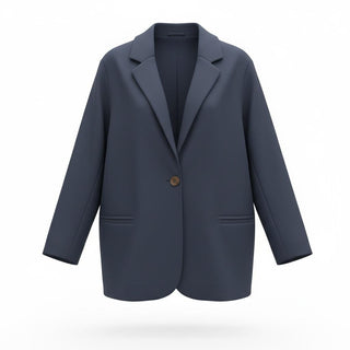 KARMA GIACCA Giacca bengalina con spacchi laterali