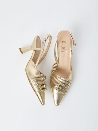 OVYE' Slingback in pelle