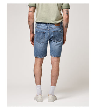 GIANNI LUPO Bermuda di jeans regular con rotture