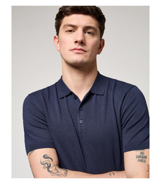 GIANNI LUPO Polo in maglia muscle fit