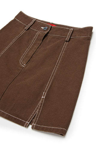 MAX&Co. GONNA Gonna con spacchi e logo applicato