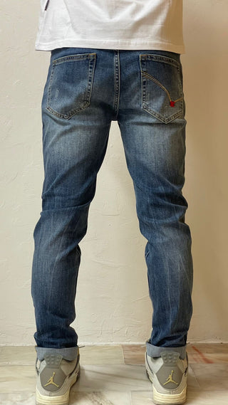 Zu Elements Jeans con rotture slim fit