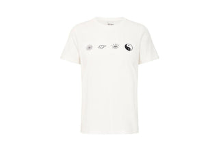 ICHI T-shirt con ricamo sul davanti