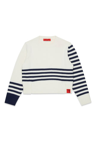 MAX&Co. Maglia con righe asimmetriche