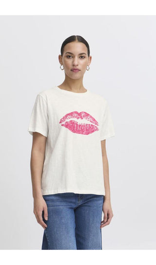 ICHI T-shirt con bacio