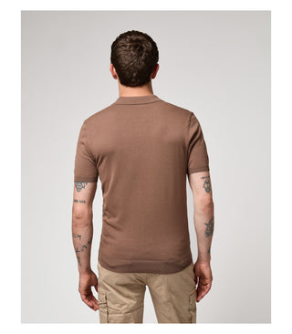 GIANNI LUPO Polo in maglia muscle fit