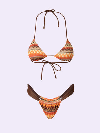 F**K Bikini Crazy Triangolo con Slip Brasiliano Fisso