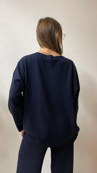 Fairly Maglione over a girocollo