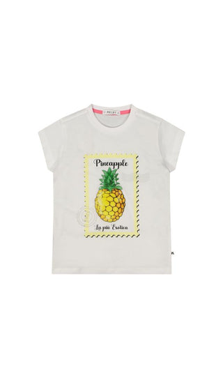 MELBY T-shirt con stampa gummy