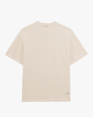 GIANNI LUPO T-shirt oversize texturizzata