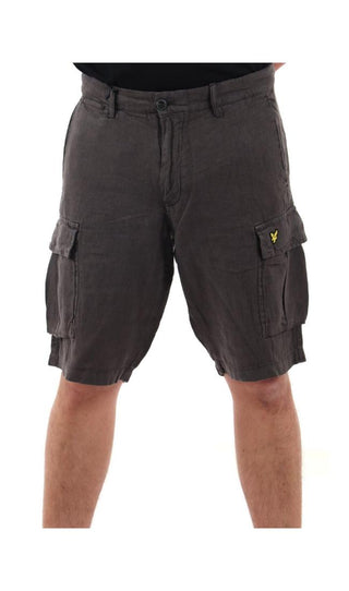 Lyle & Scott Bermuda cargo in lino