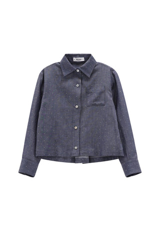 MELBY Camicia denim con strass