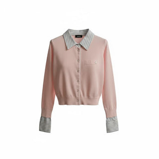 DIXIE Cardigan con scollo a camicia