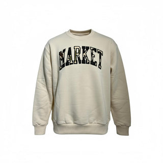 MARKET BSW003 FELPE Felpa  Giroccolo  logo Camo