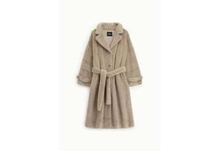 DIXIE Cappotto lungo con bottoni e cintura