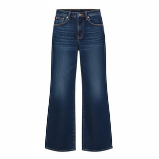 DIXIE PH60010G79 JEANS Jeans a gamba larga vita alta