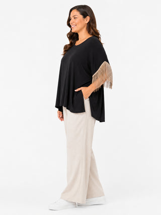 SUSY STAR Blusa con frangia