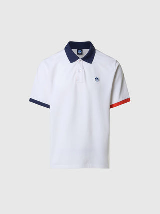 NORTH SAILS Polo con dettagli a contrasto