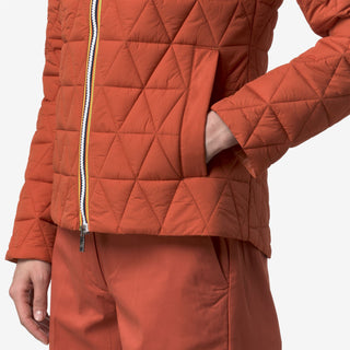 K-WAY GIACCA LIL DIAMOND QUILTED WARM