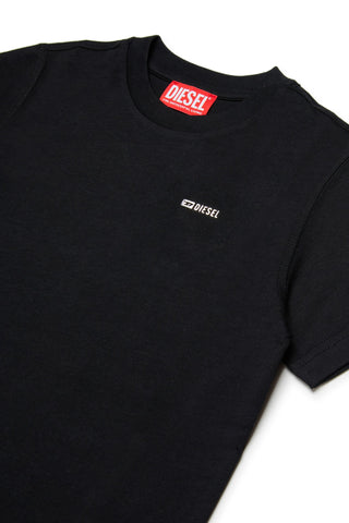 Diesel T-SHIRT Tadjustmet T-shirt in cotone con applicazione metallica