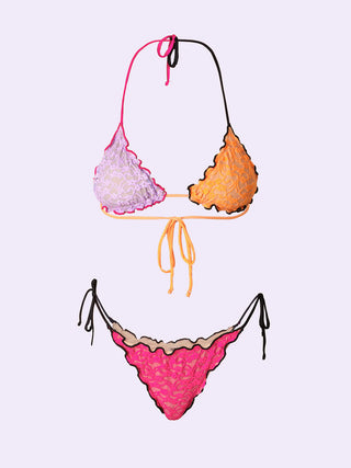 F**K Bikini Crazy Triangolo con Slip Regolabile