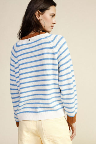 DIXIE Maglia a girocollo rigata