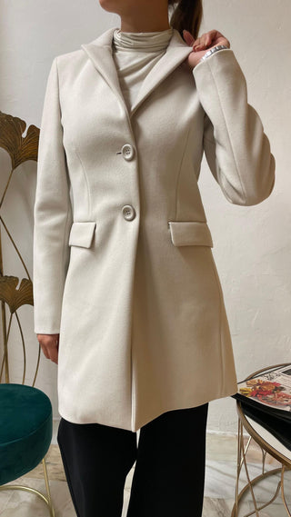 AKE' Cappotto monopetto