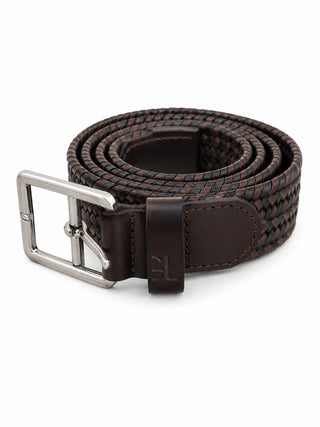 GIANNI LUPO Cintura elasticizzata e intrecciata