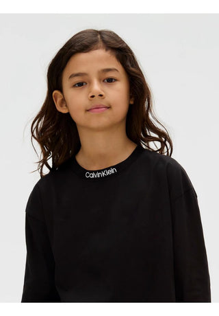 Calvin Klein Jeans T-shirt a maniche lunghe taglio relaxed